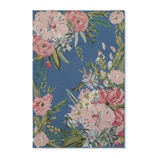 Coventry Floral Outdoor Rug | Grandin Road