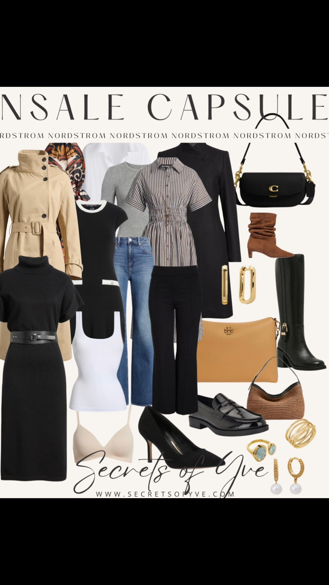 SecretsofYve: my Nordstrom Anniversary Sale capsule wardrobe is live! 
#Secretsofyve #ltkgiftguide
Always humbled & thankful to have you here.. New posts daily at 3pm & 4:15pm EST. 
CEO: PATESI Global & PATESIfoundation.org
@secretsofyve : where beautiful meets practical, comfy meets style, affordable meets glam with a splash of splurge every now and then. I do LOVE a good sale and combining codes! #ltksalealert #ltku #ltkplussize #ltkmidsize #ltkover40 #ltkpetite #ltktall #ltkvlog #ltktravel #ltkbump #ltkootd #ltkselfcare #ltkbeauty #ltkstorytime #ltkmorningroutine #ltkgrwm 
#ltkdayinmylife #ltkmomlife secretsofyve

#LTKSeasonal #LTKWorkwear #LTKWedding
