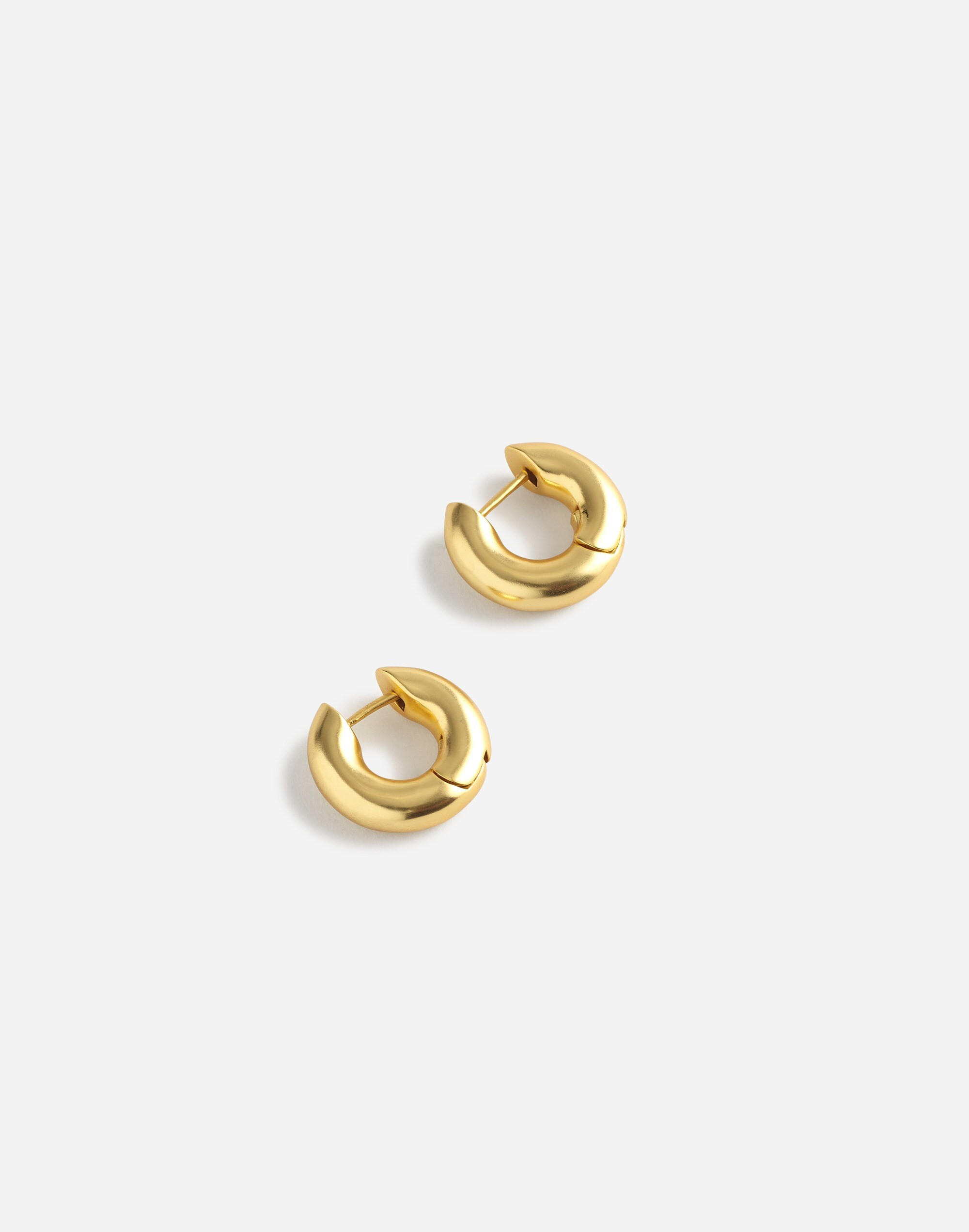 Chunky Donut Small Hoop Earrings | Madewell