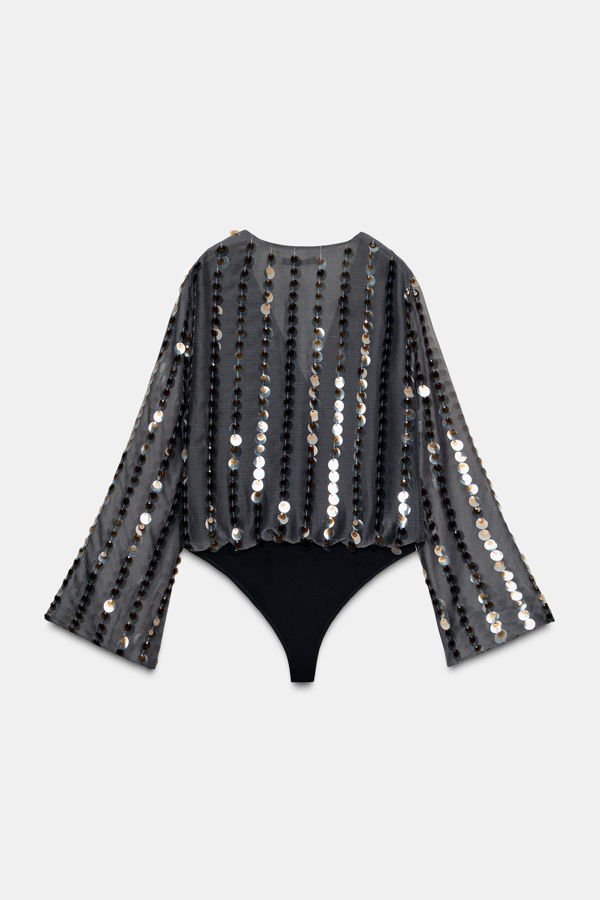 SEQUIN BODYSUIT | Zara US