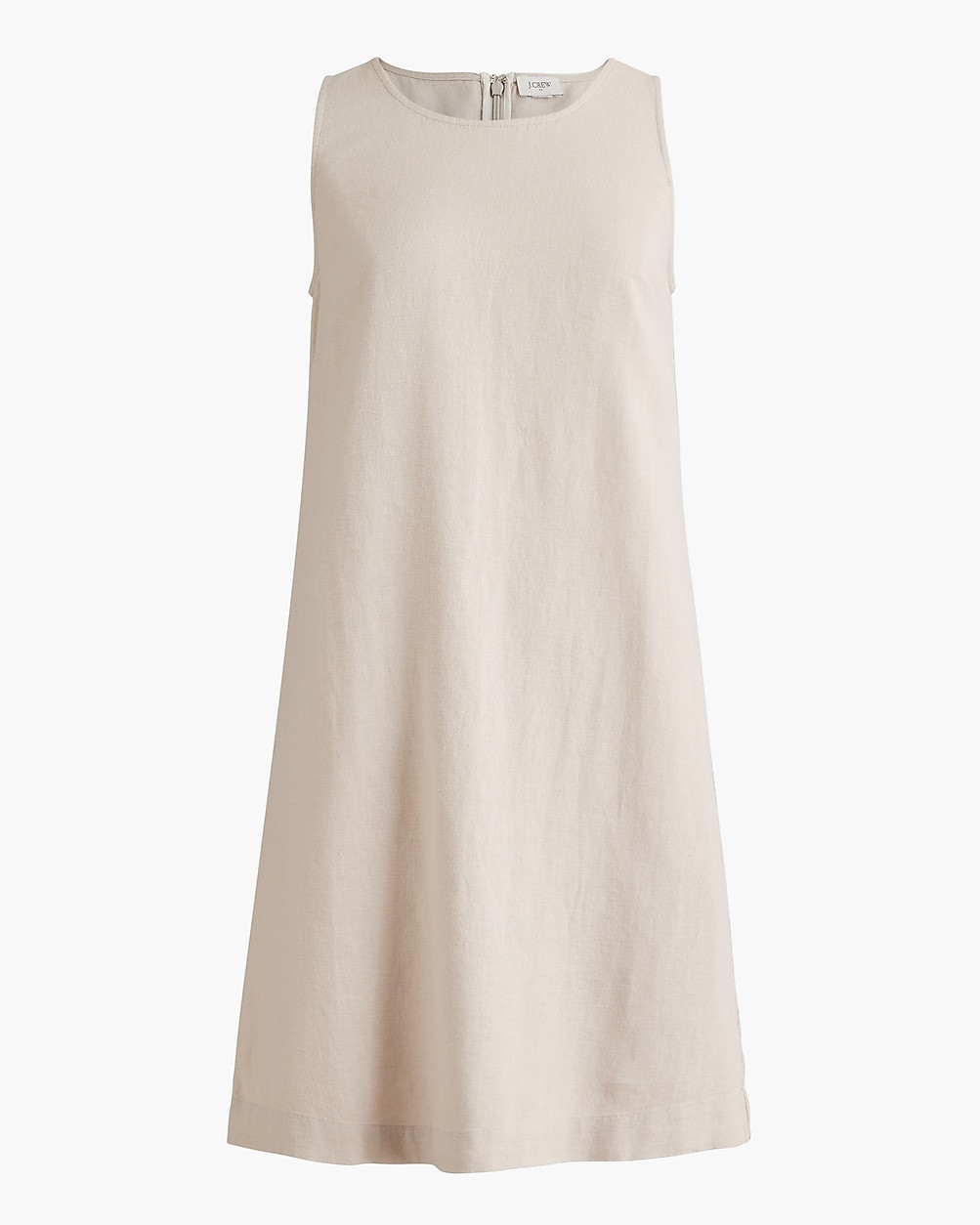 Linen-blend shift mini dress | J.Crew Factory