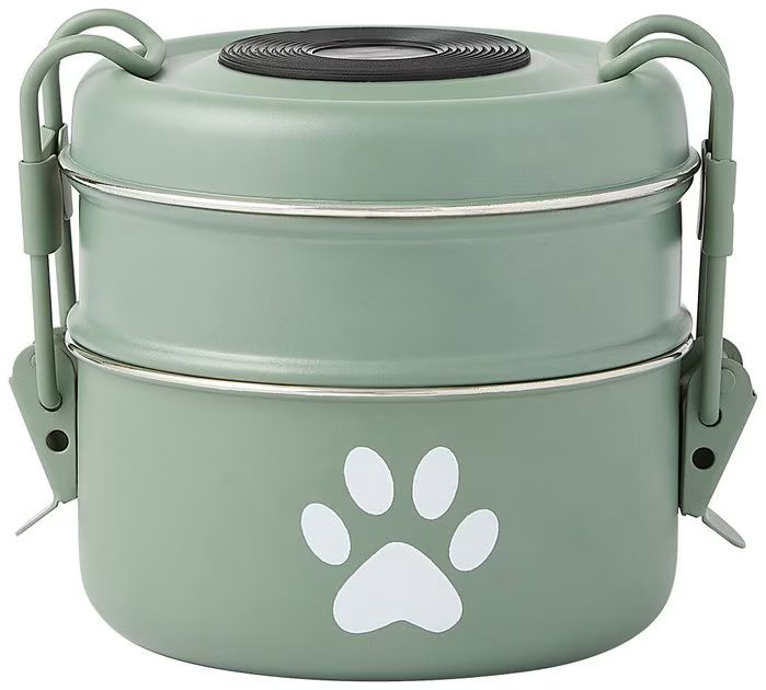 Frisco Complete Travel Stainless Steel Dog & Cat Feeder Bowl | Chewy.com