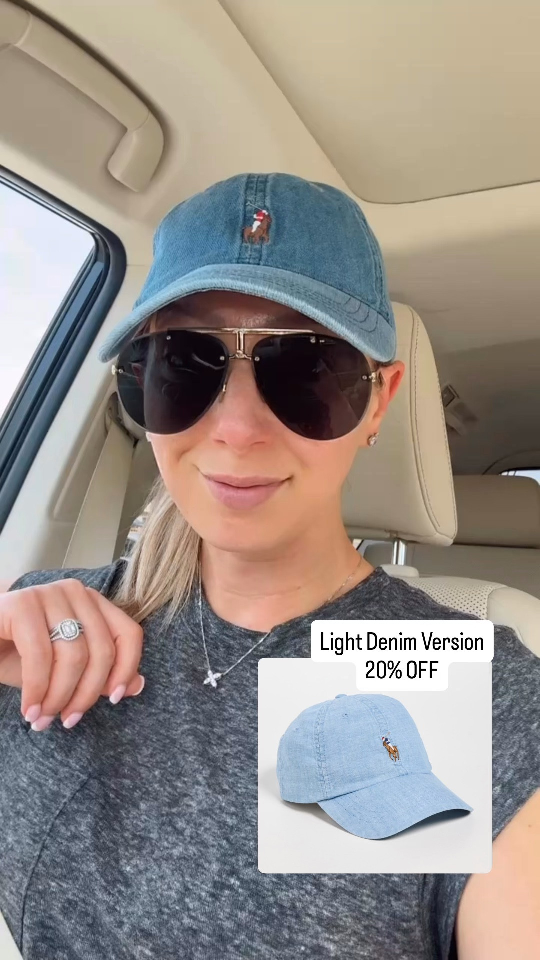 Light denim version of my polo hat is 20% OFF with code: SPRING20 🩵

Polo, Ralph Lauren, spring fashion 

#LTKootd #LTKSaleAlert #LTKdayinmylife