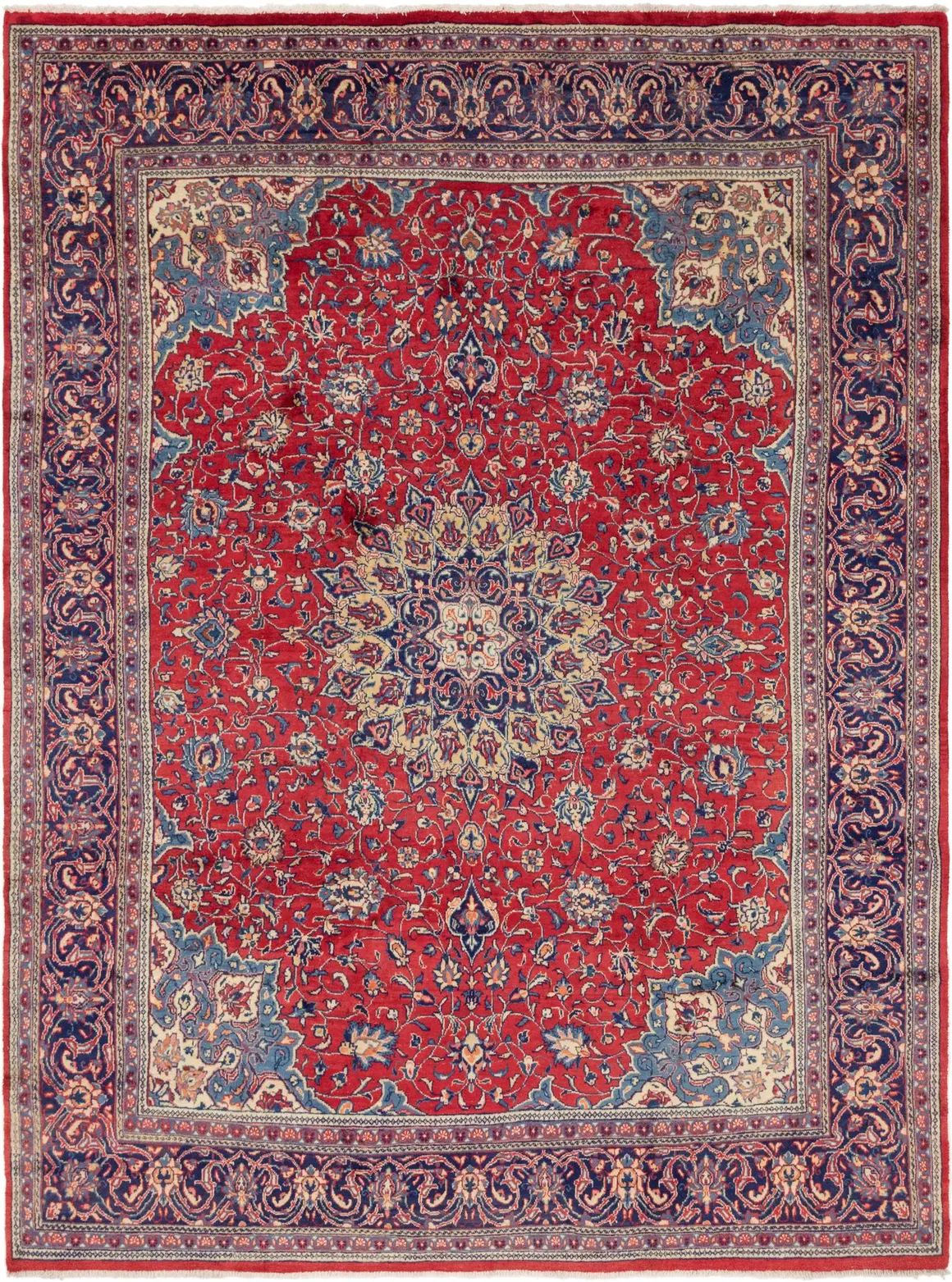 9' 7 x 13' Mahal Persian Rug | Rugs.com