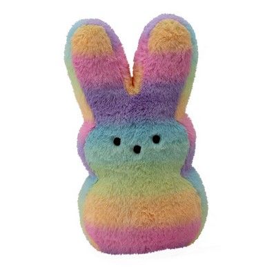 Peeps 17&#34; Easter Bunny Pastel Rainbow Tie Dye | Target