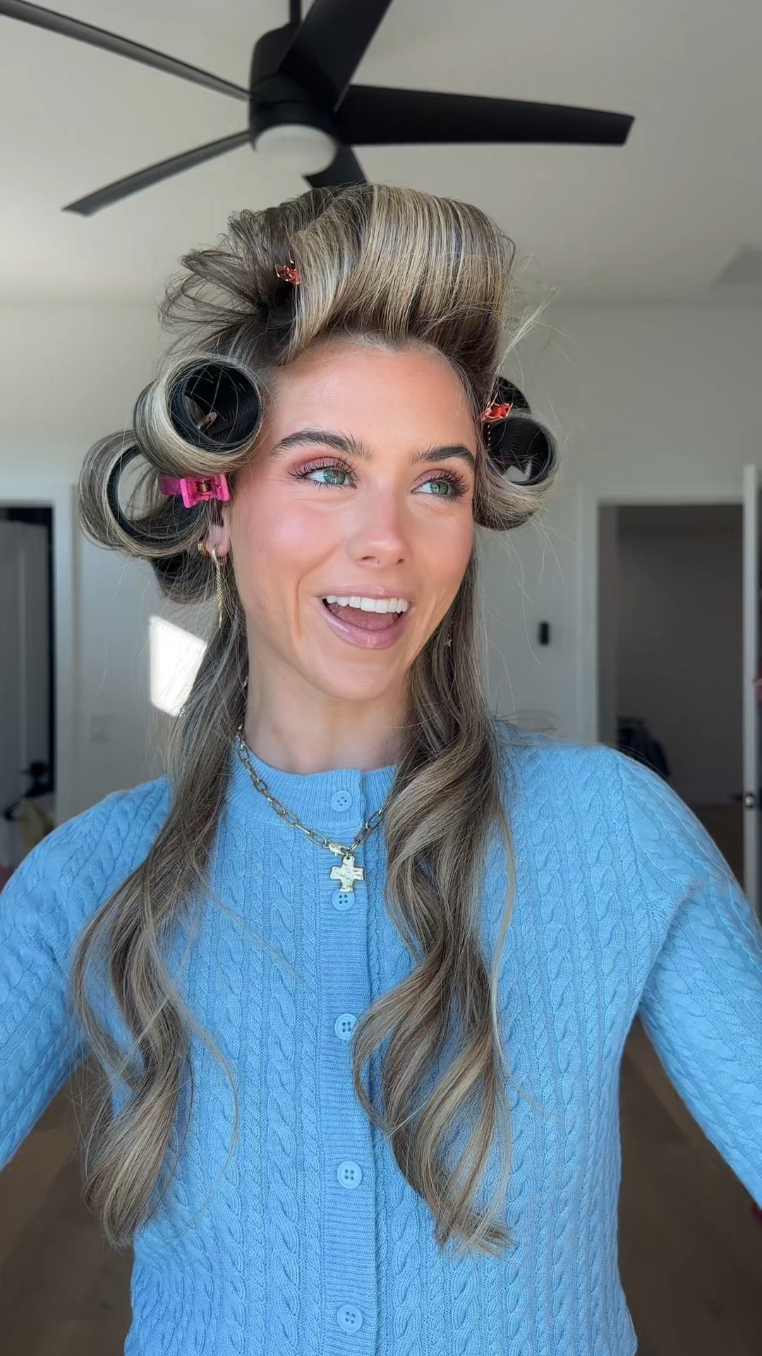 so not only does the hair look good but it also smells incredible 🤤if you’ve been neglecting your hair rollers like me this is your sign to give them a go again but the bounce and volume is always top tier 👏 @kitsch The finishing touch is always hair perfume something about the way it clings to the hair is irresistible, specifically the Warm Sugar scent. 💓


#hairtutorial #hairrollerstutorial #blowouthair #blowouttutorial #bombshellhair #hairblowout #bounceyhair #victoriassecrethair #blowoutcurls #kitsch #kitschrollers #kitschhairrollers #hairperfume #hair #hairhack #rollers #hairrollers #velcrorollers #velcrohairrollers


#LTKSaleAlert #LTKBeauty #LTKFindsUnder50