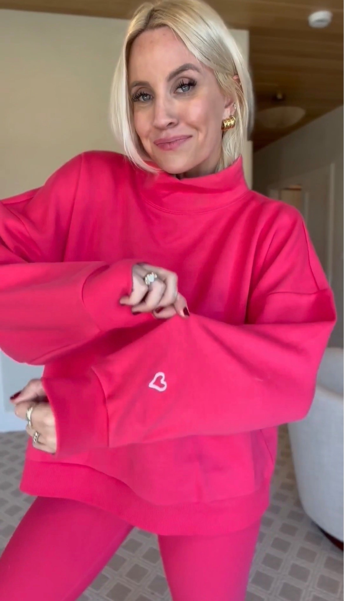 Target Valentine’s mock neck for only  $35! It has the cutest heart detailing on the sleeve and is so comfortable!

#LTKootd #LTKFindsUnder50 #LTKHoliday