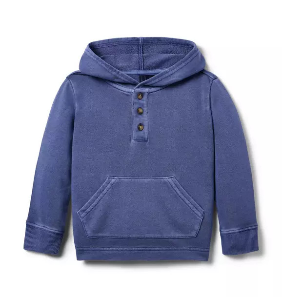 The Henley Hooded Sweatshirt | Janie and Jack