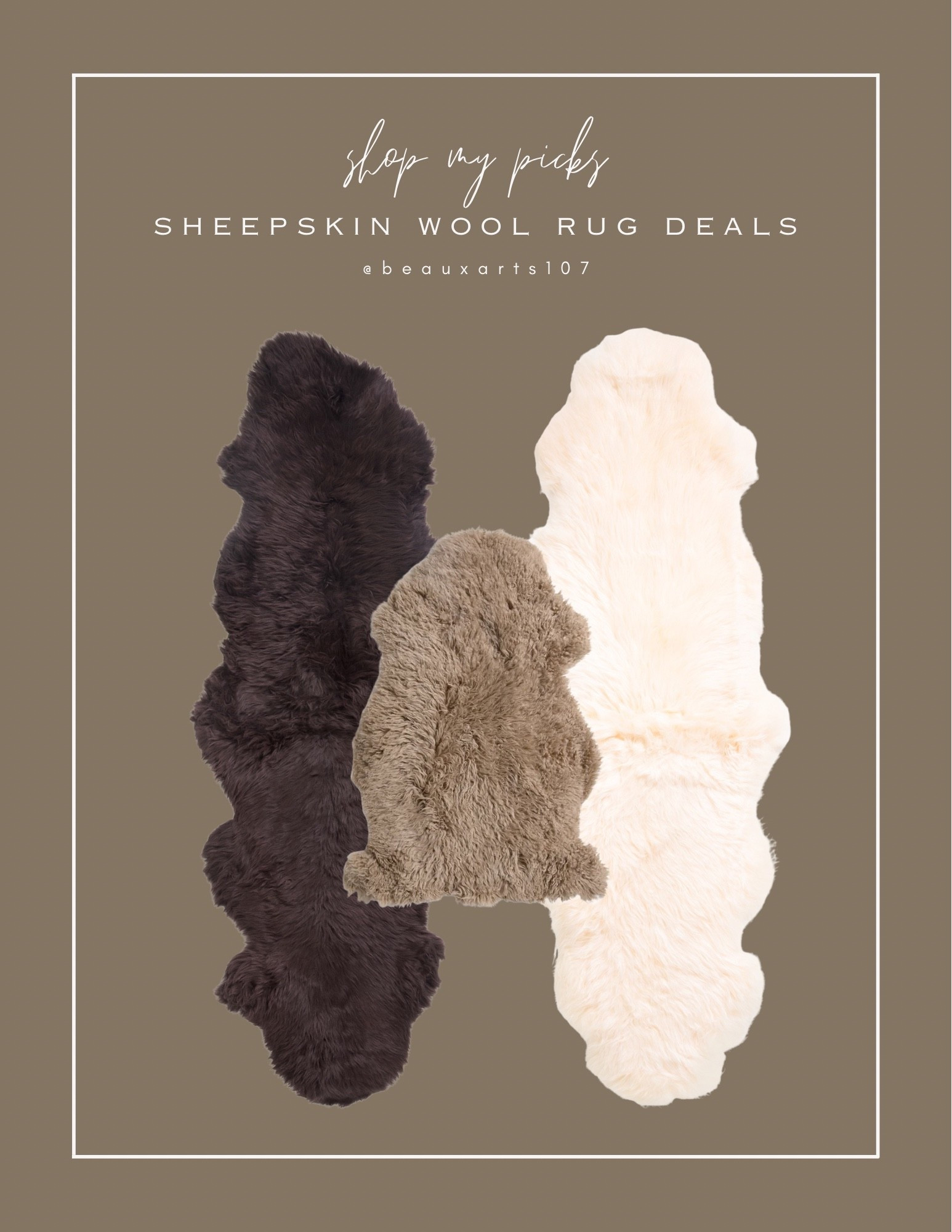 Save on these cozy wool sheepskin rugs!

#LTKHome #LTKSaleAlert