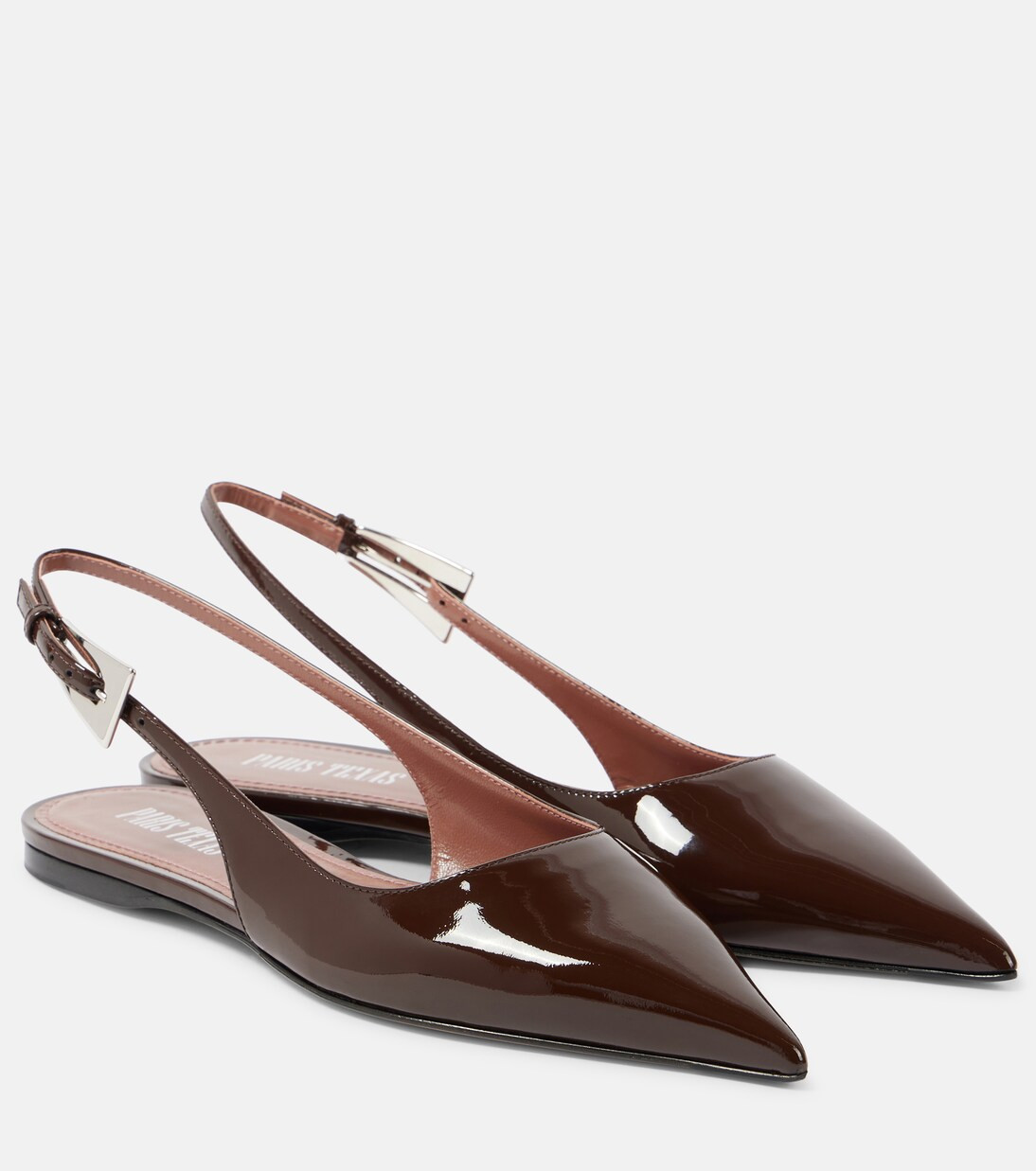 Jessica 10 patent leather slingback flats | Mytheresa (US/CA)