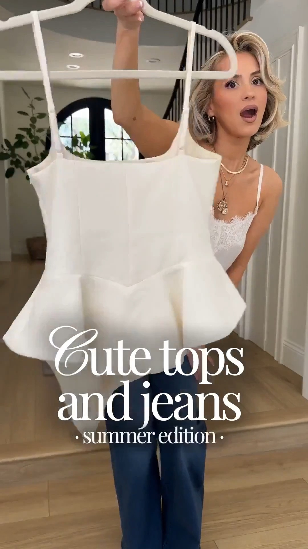 Cute tops & jeans | summer edition 💫

Small in all tops 
Size 27 or 4 in jeans
Ivory jeans are from target
Dark wash jeans are the 318 Levi’s
The light wash are from ZARA

🚨 I linked to my absolute favorite adhesive bra. This one has been proven to work with large and small chests! 

A linked a few more tops that I have been obsessed with lately!

#LTKgrwm #LTKootd #LTKU