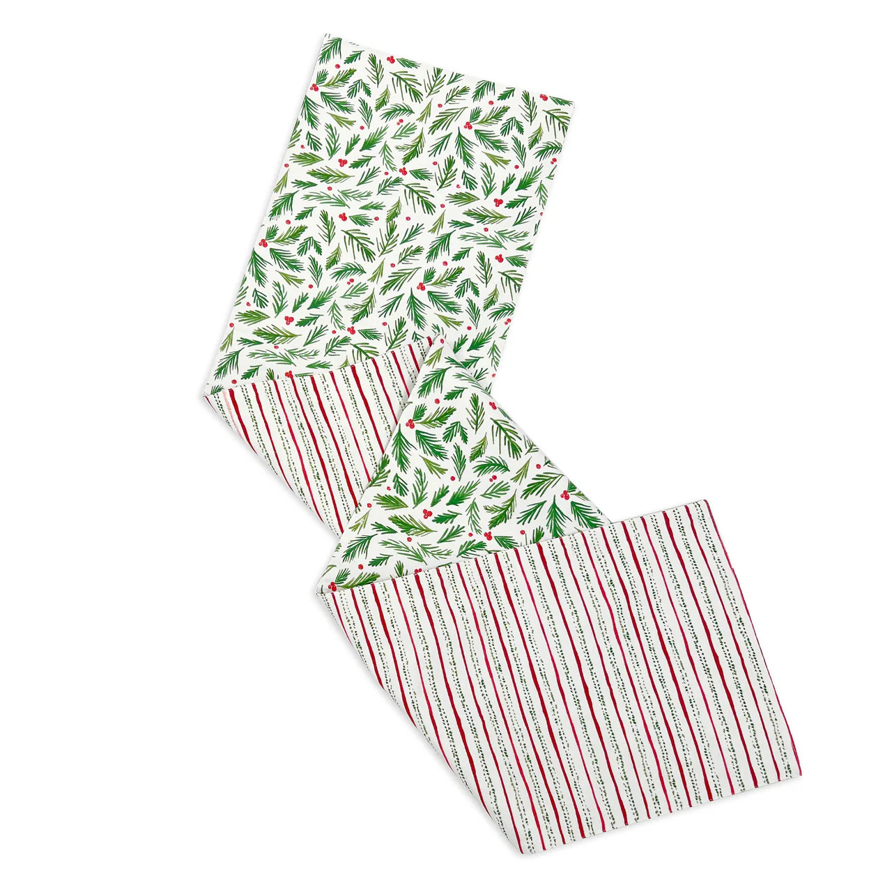 Bayberry Merry & Bright Reversible Table Runner | Lenox