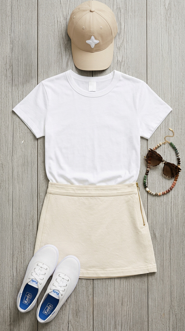 Skorts are the best way to be feminine and functional! Summer outfits over 40 

 #LTKmomlife #LTKOver40 #LTKMidsize