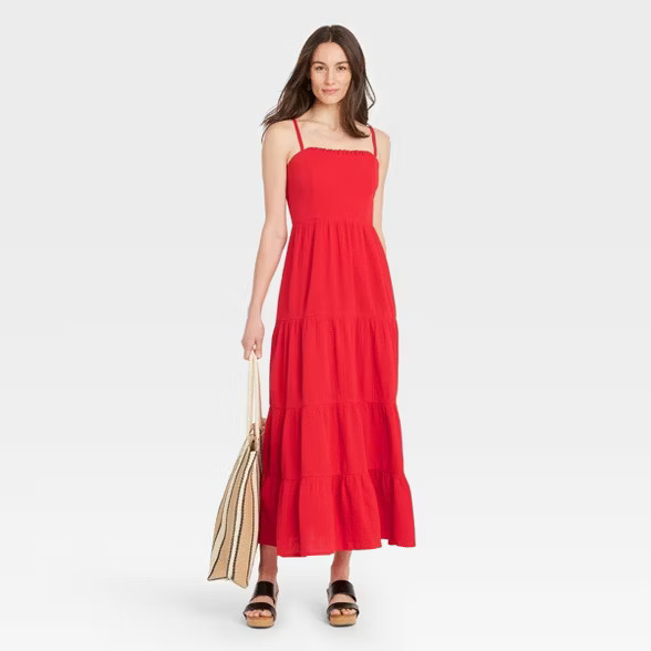 Women's Sleeveless Tiered Dress - Knox Rose™ | Target