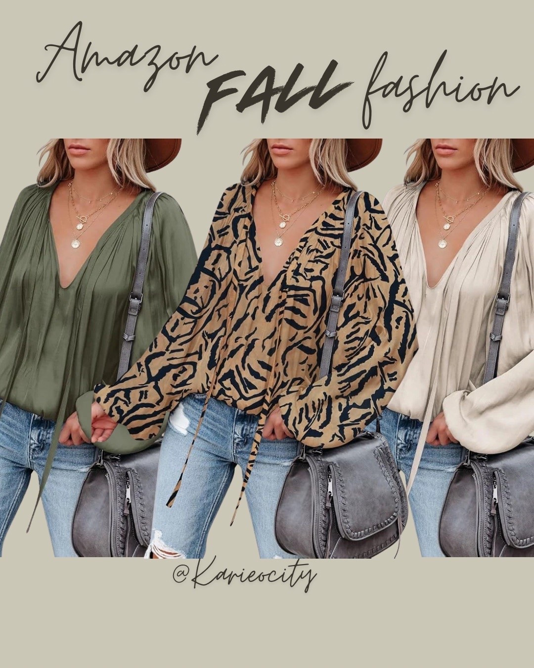 Amazon Fall Fashion🍂

Amazon// Amazon fall fashion// Fall tops// Amazon fashion// Amazon finds // Zebra print

#LTKSeasonal