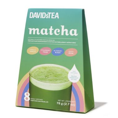 DAVIDsTEA Matcha Single Serves Variety Pack Fruity | Well.ca