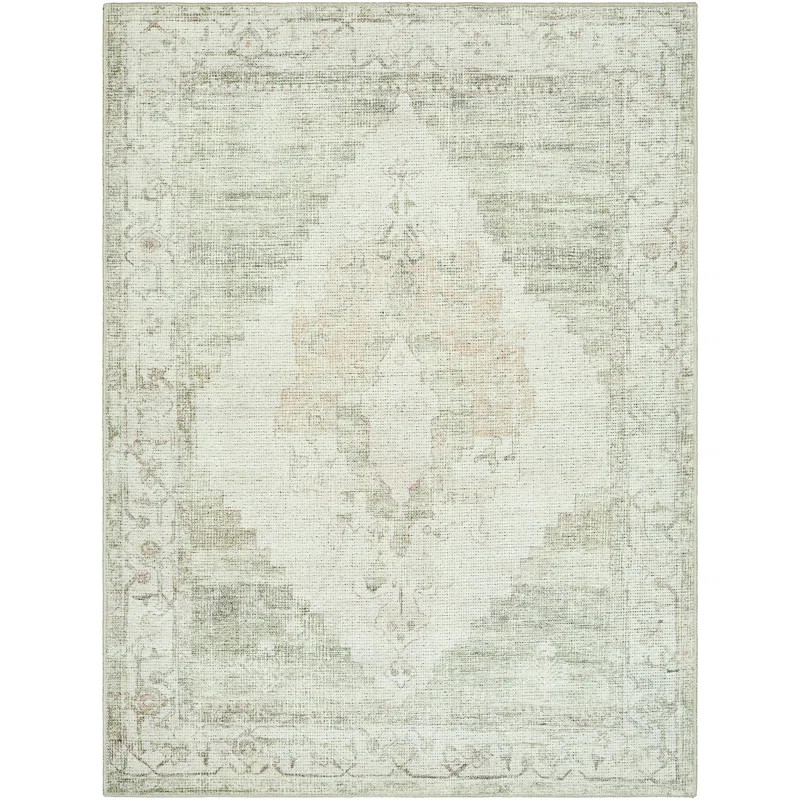 Becki Owens x Livabliss Luca Sage Green Area Rug | Wayfair North America