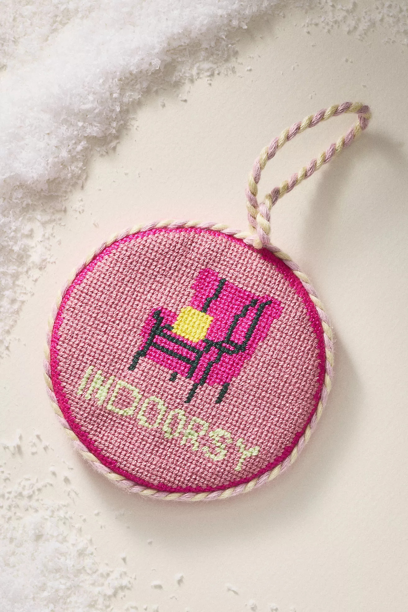 Furbish Studio Needlepoint Ornament | Anthropologie (US)
