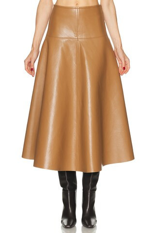 Citizens of Humanity Vita Maxi Skirt in Tan | FWRD 