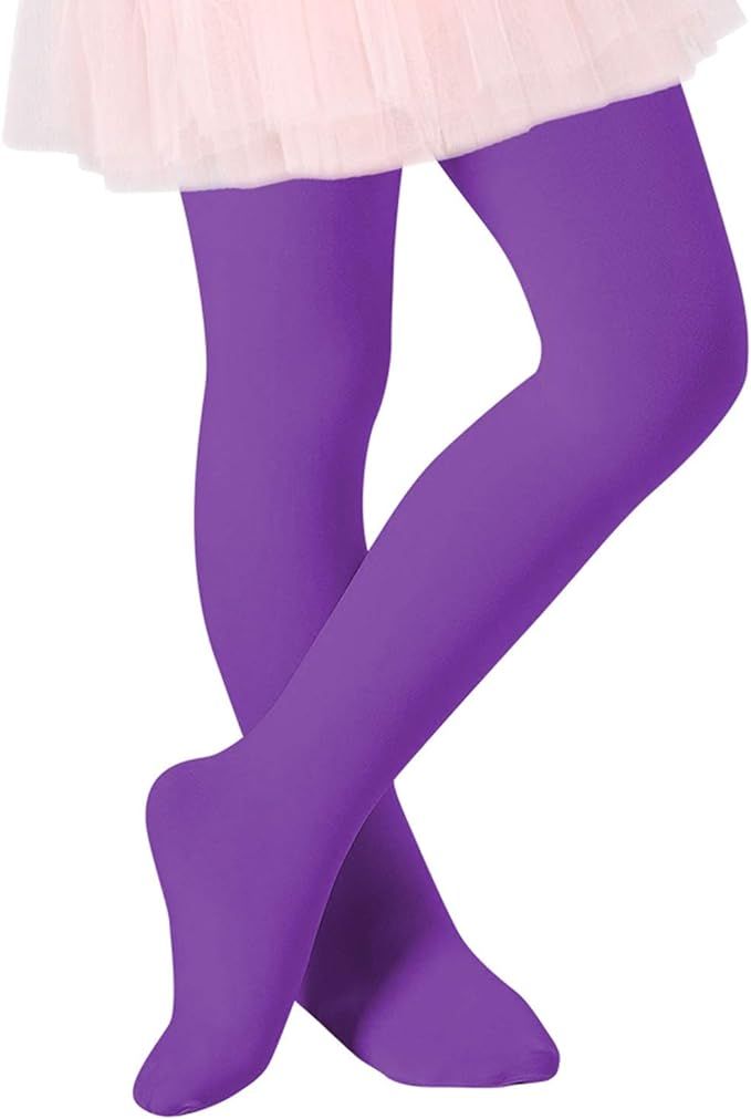 Century Star Ultra-Soft Footed Dance Sockings Ballet Tights Kids Super Elasticity School Uniform ... | Amazon (US)