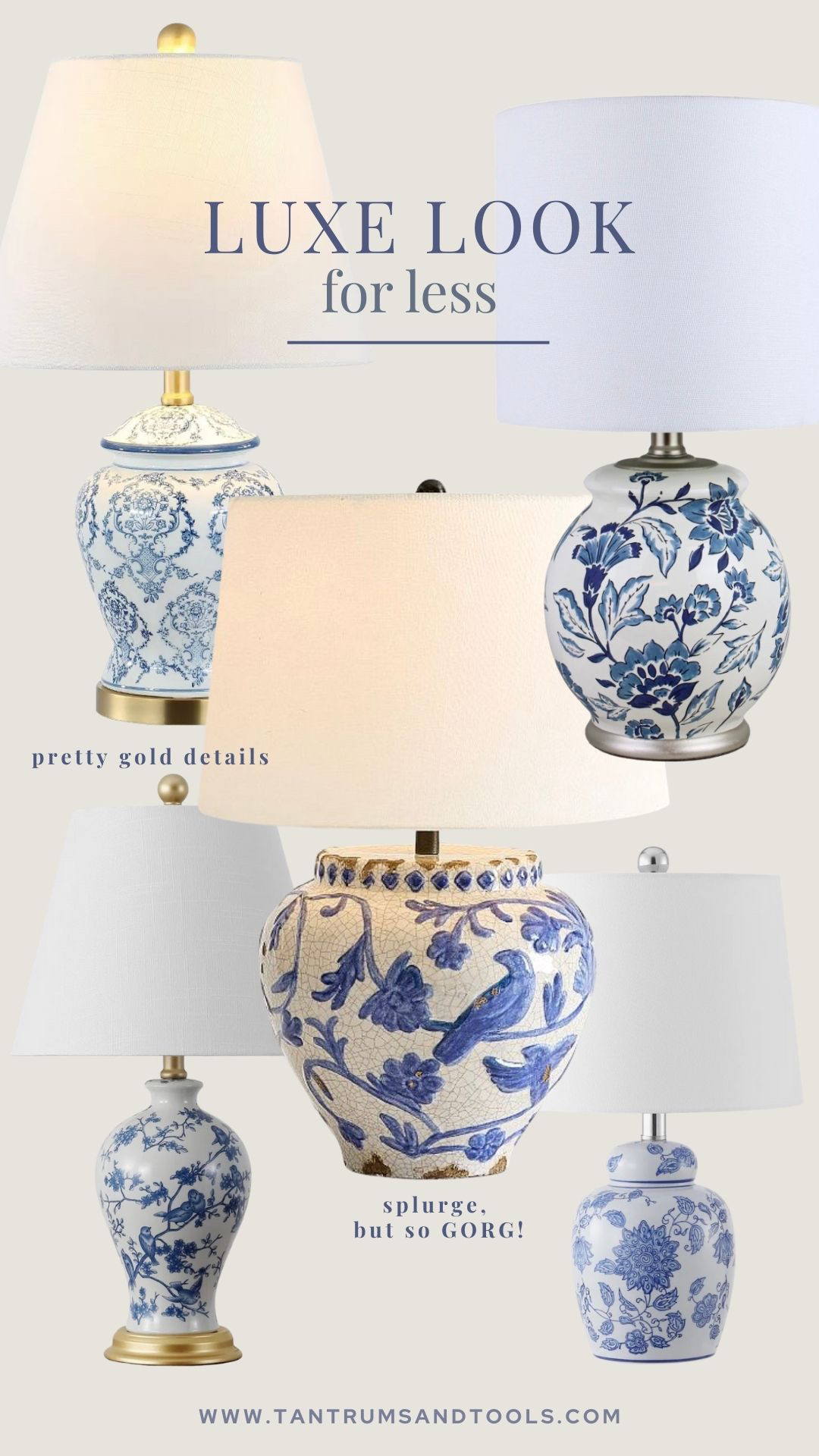 Save vs splurge home finds! Ceramic table lamp, Pottery Barn, Walmart, Wayfair, Target. These are giving me all the vintage inspired, pretty blue floral vibes. 

 

#LTKSeasonal #LTKHome