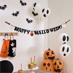Ed Emberley Happy Halloween Garland | West Elm (US)