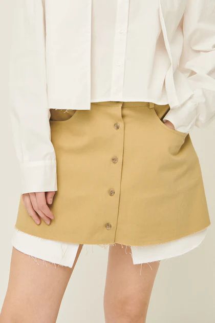 Mya Inner Pocket Skirt | Storets (Global)