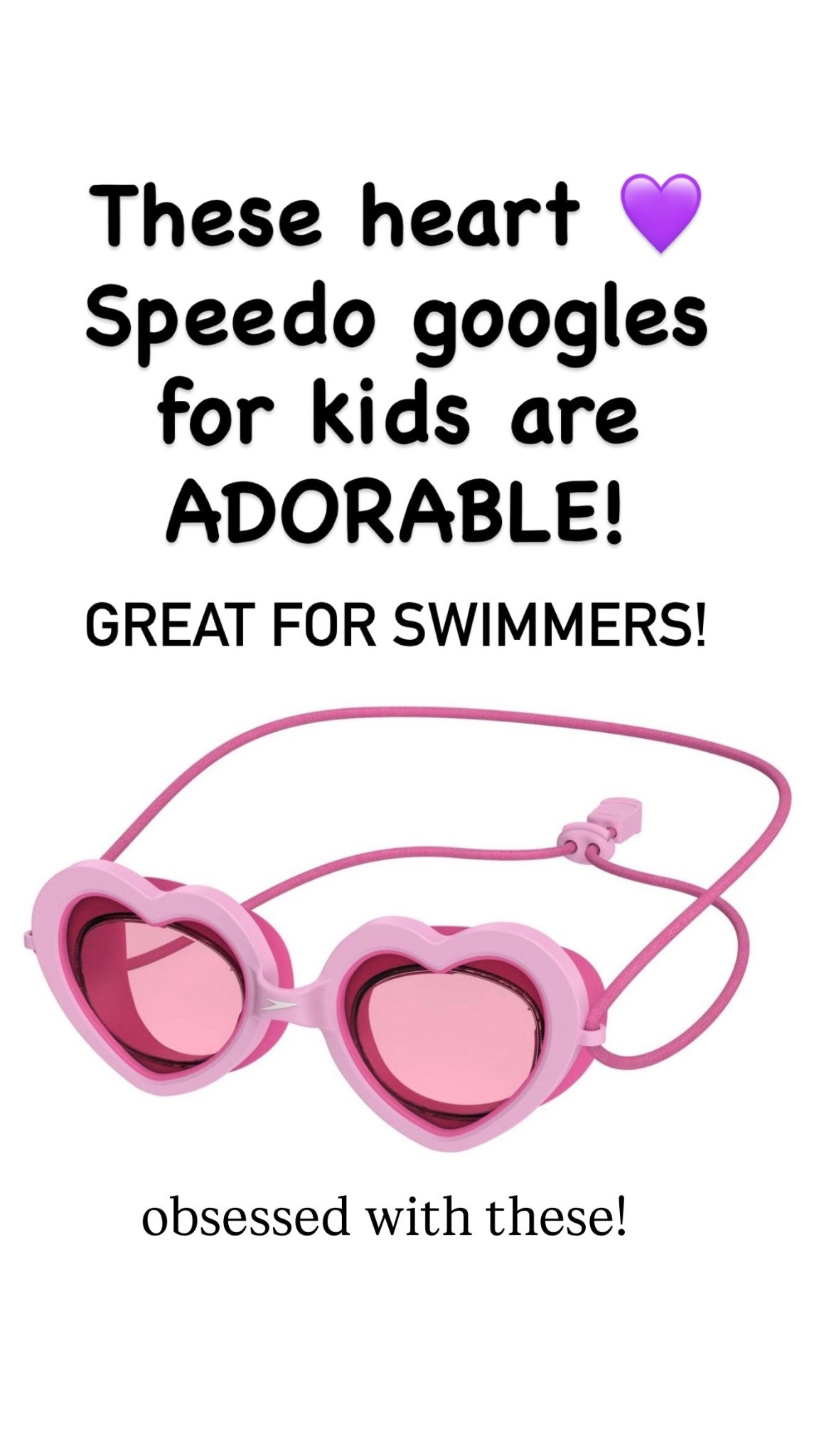 Heart SPEEDO goggles for kids 🥰

#LTKKids #LTKValentine