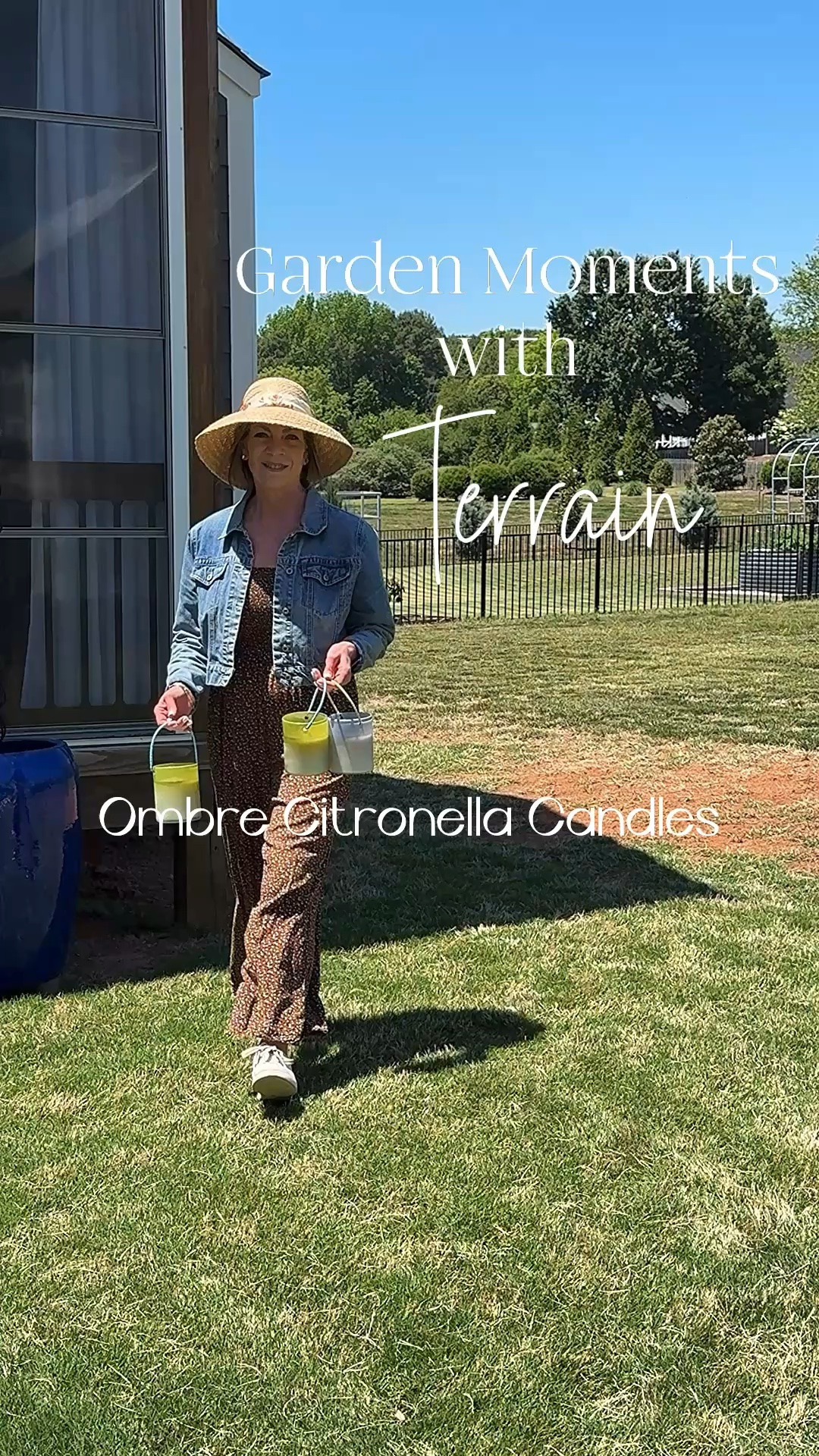 Garden Moments with Terrain!!
Whether potting a bloom in an Italy-made Galestro pot, hanging Citronella to keep critters away, or assembling a gift basket of summer goodies, Terrain is the one stop shop to bring this season to life!

Ombré Citronella Candles, Stargazers, Galestro Pots, Garden Hats, Floral Bandanas

#LTKSeasonal #LTKHome #LTKstorytime
