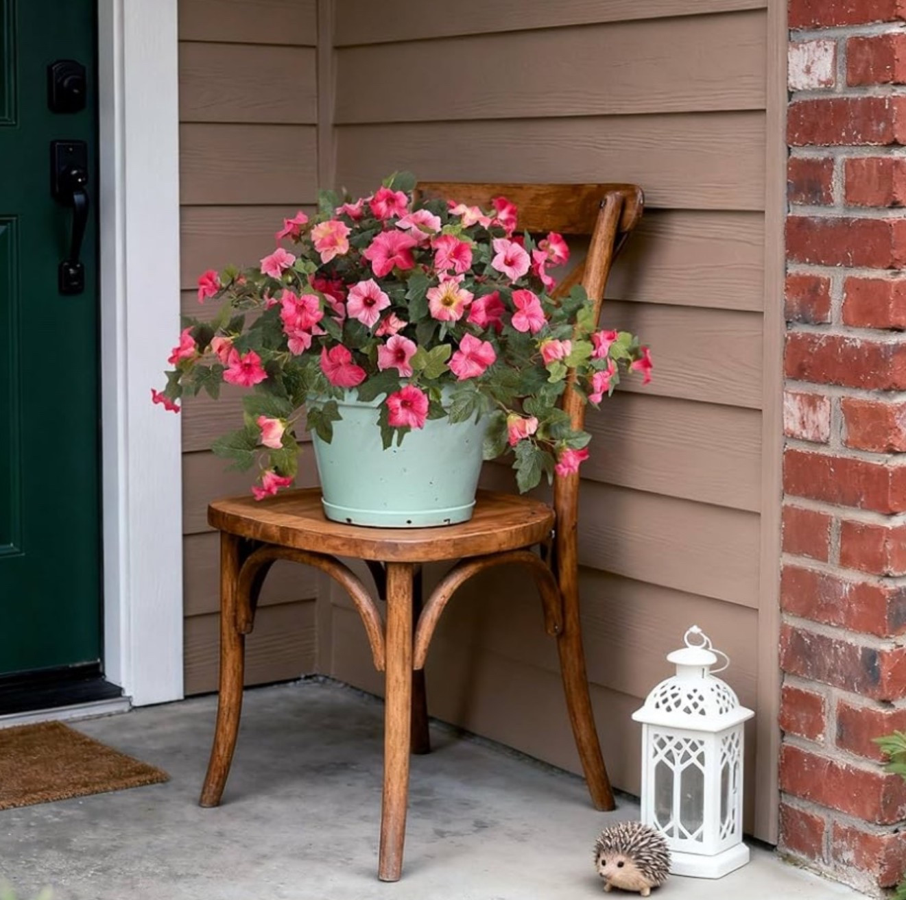 Obsessed is an understatement 😍🌸 These #1 best seller faux petunias from Amazon are the easiest way to get that full, lush porch look—no watering, no fading, just instant curb appeal! Perfect for planters, front doors, patios & more 💕✨

So realistic + UV resistant = they stay beautiful all season long 🙌

#LTKHome #LTKFindsUnder50 #AmazonHome #PorchDecor #SpringDecor #OutdoorDecor #FauxFlowers #FrontPorchStyle #HomeInspo