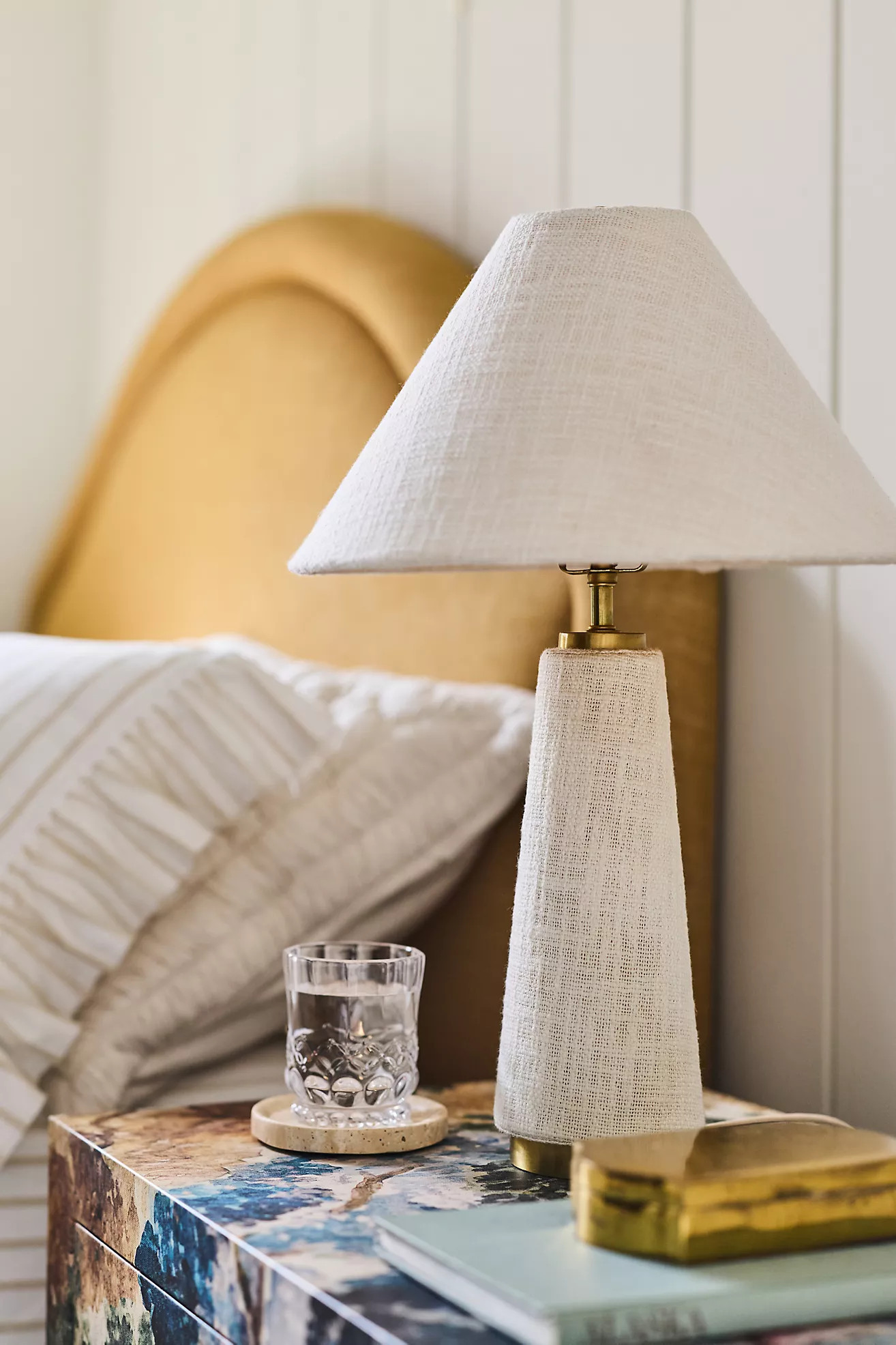 Lulu Linen Table Lamp | Anthropologie (US)