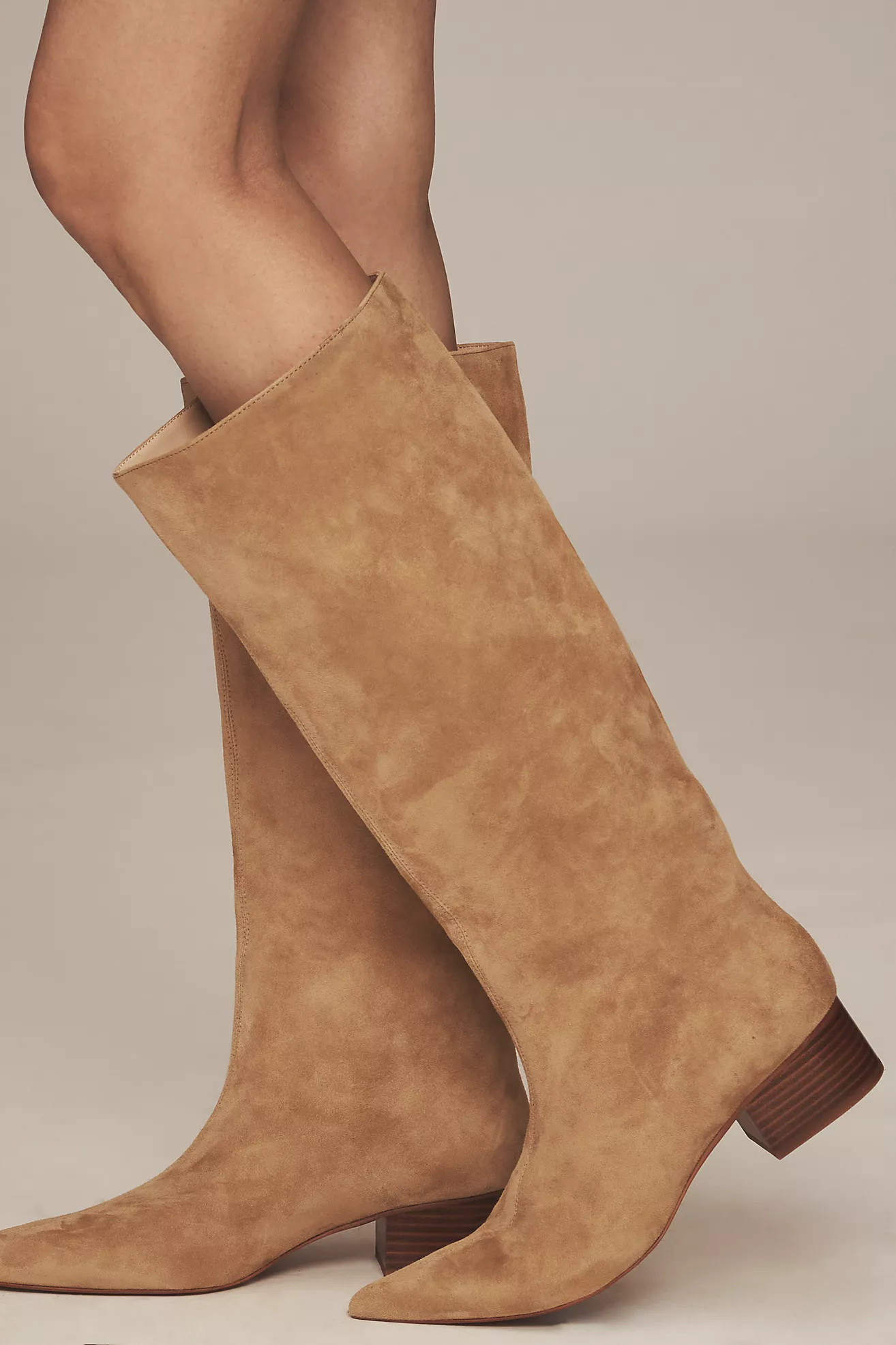 Silent D Kaias Suede Knee-High Boots | Anthropologie (US)