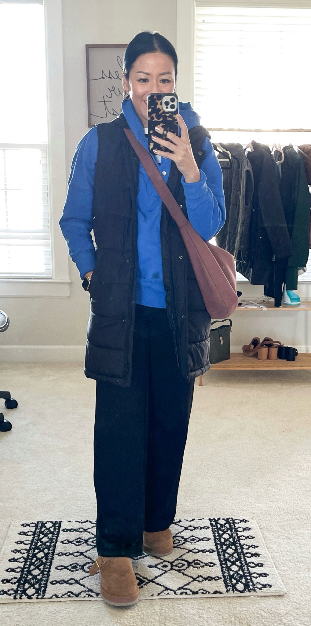 Sized up to medium
Size small vest
Size small pants
Clogs are true to size

Fall outfit
Mom outfit


#LTKSaleAlert #LTKFindsUnder50 #LTKOver40