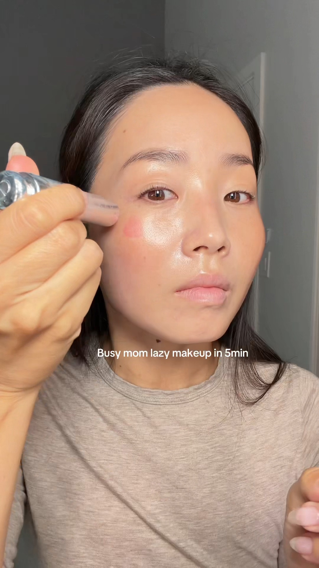 Easy everyday makeup #makeup #glassskin #glowyskin