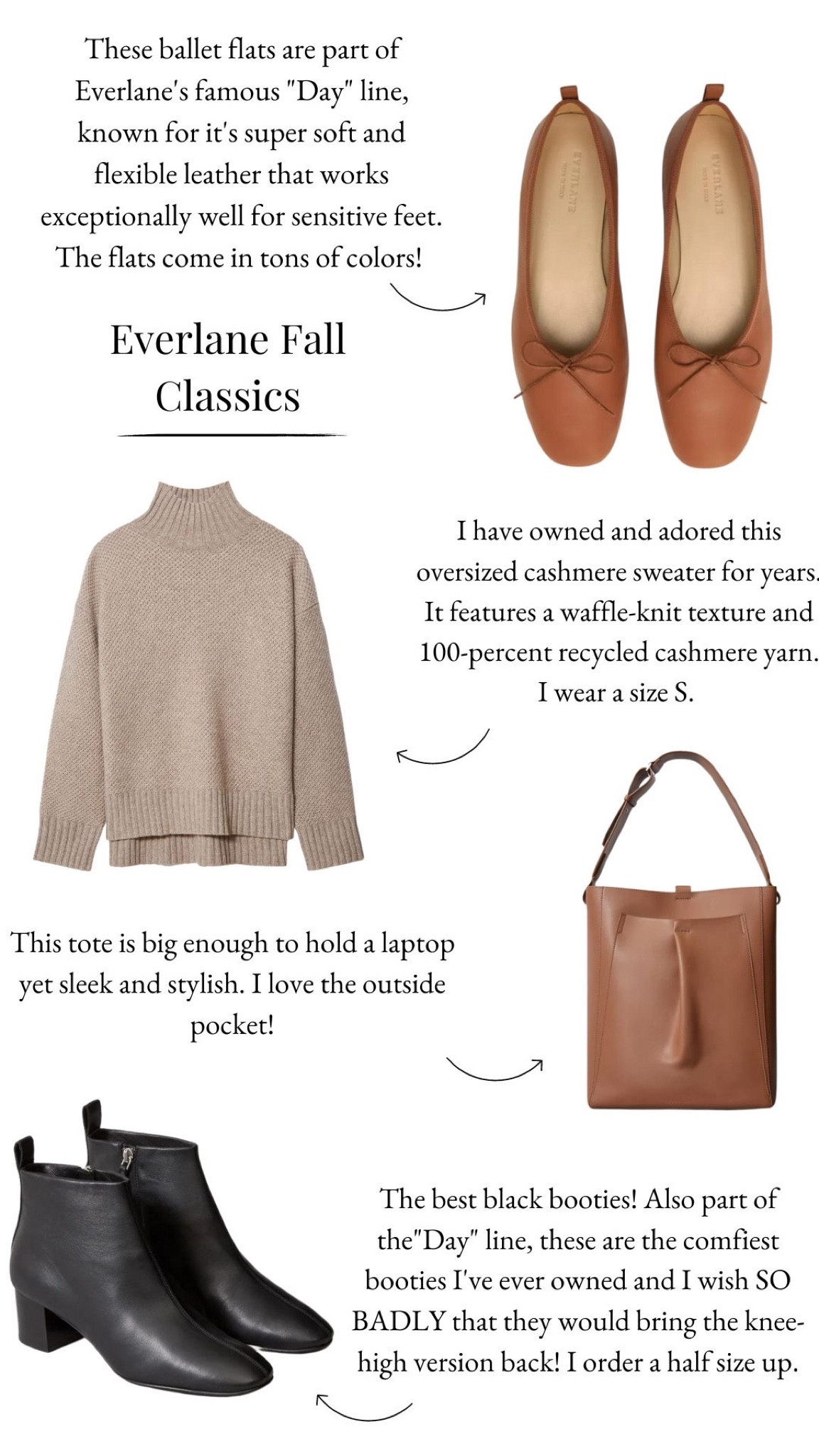 My four favorite everlane products, perfect for now + later! 🍁

#LTKshoecrush #LTKSeasonal