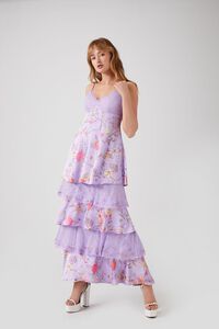 Floral Lace-Tiered Maxi Dress | Forever 21 (US)