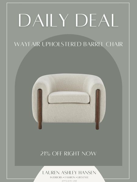 One of my favorite accent chairs right now! These are the exact ones we have in our office (in a different color) and they’re on sale! I absolutely love! 

#LTKHome #LTKStyleTip #LTKSaleAlert
