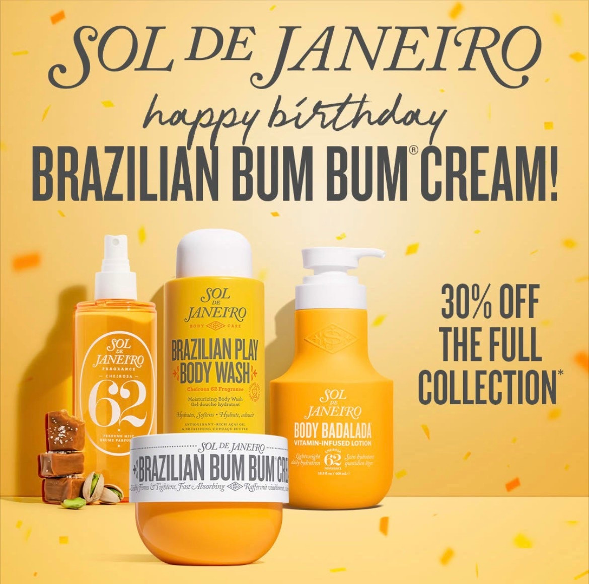 Sol de Janeiro is offering 30% Off all of their traditional scent products today! I’ve worn this fragrance for years, and can’t tell you how many times people have asked me what I’m wearing because this scent is so lovely. This entire collection of products is fantastic - lots of options to browse, and the discount comes off automatically. Free Shipping on $35+ orders also! 

#LTKselfcare #LTKSaleAlert #LTKBeauty