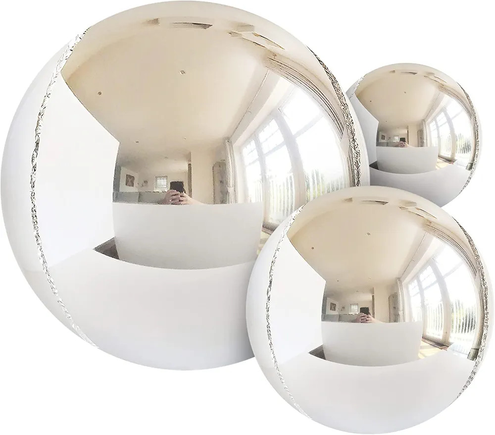 14pcs Silver Foil Balloons Mylar Balloons 22in 15in 10in Silver Balloons Different Sizes Large Me... | Amazon (US)