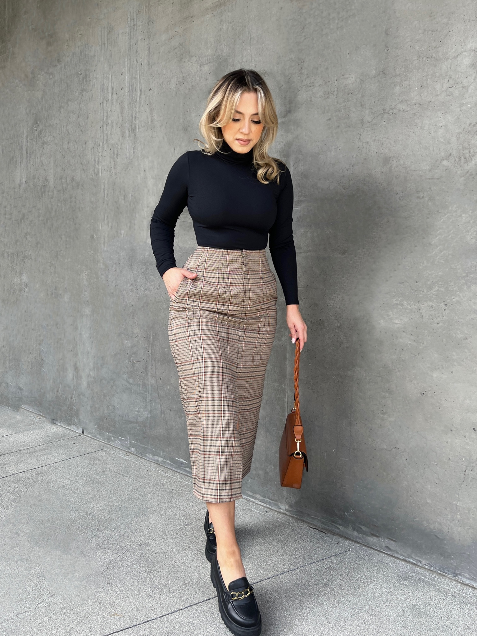 Midi skirt fall outfit | skirt is a small 

Loafers run big is so size one full size down ! 

Fall style | work wear | fall outfit | Loafer outfit

#LTKworkwear #LTKSeasonal #LTKU