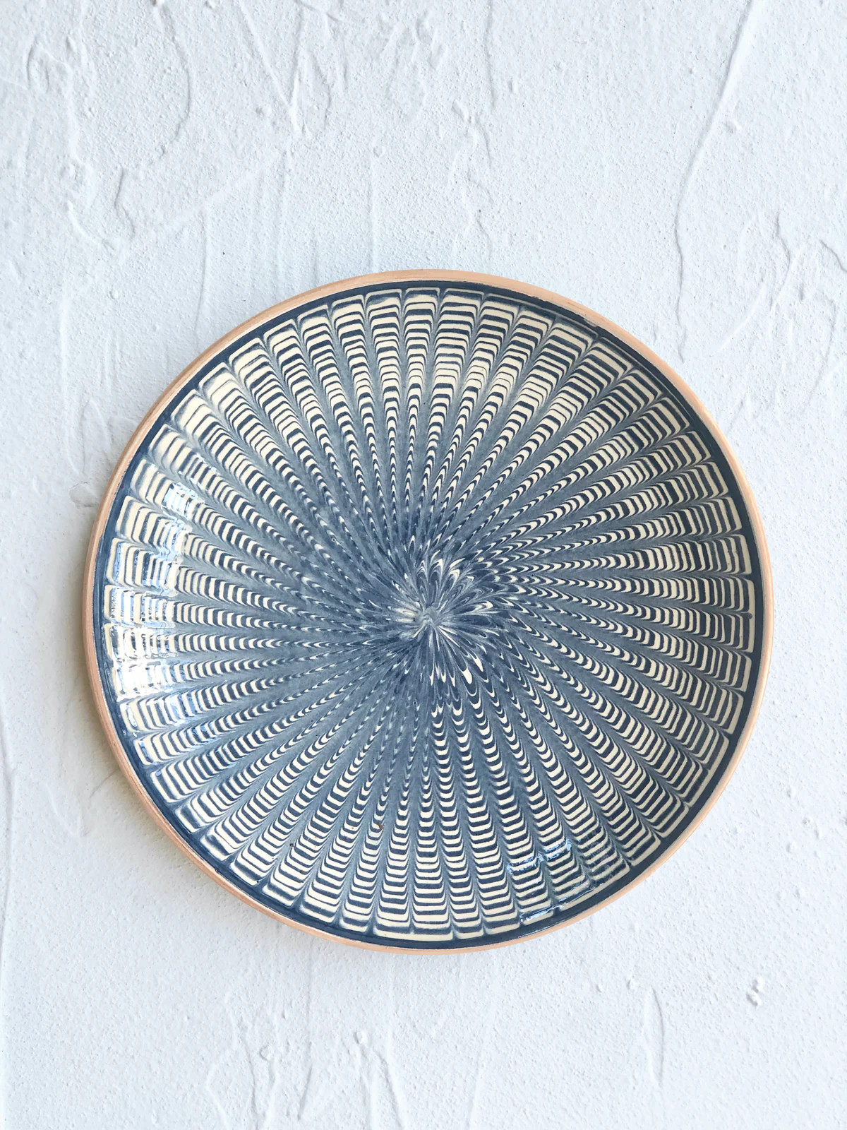 Peacock Dinner Plate - Cornflower | the ARK elements