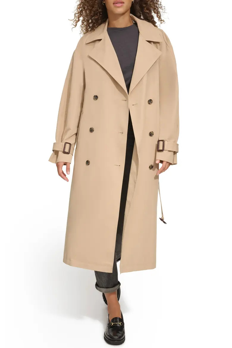Belted Long Trench Coat (Women) | Nordstrom | Nordstrom