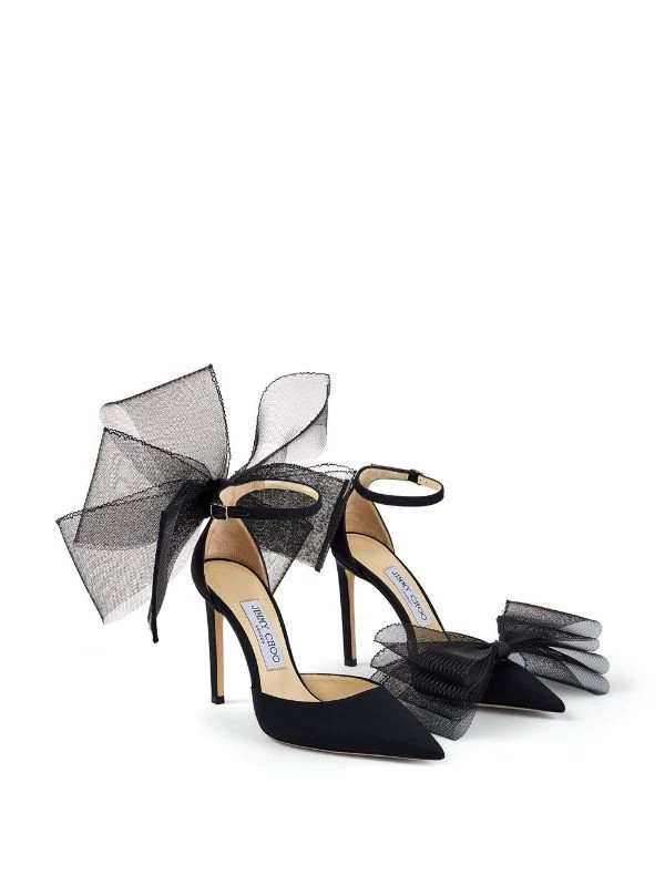jimmy choo #bow #coquette high heels