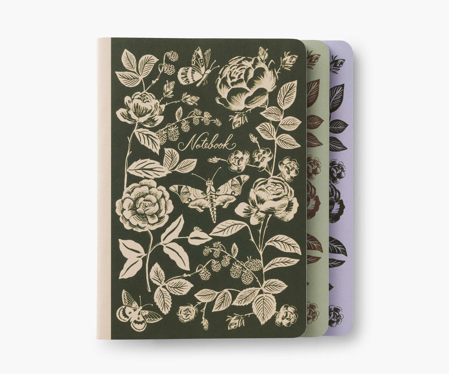 Stitched Notebook Set - English Rose | Rifle Paper Co.