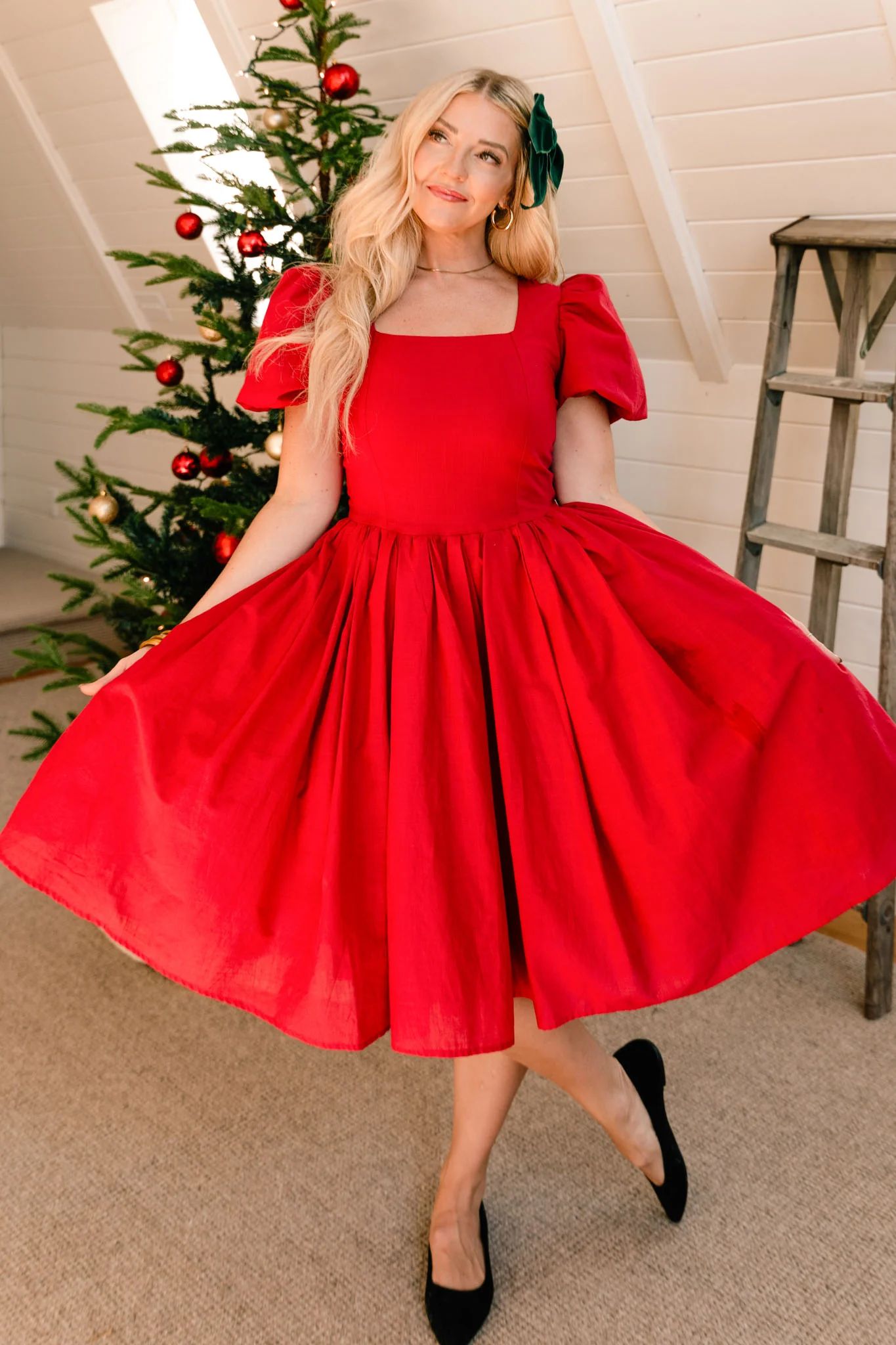 Cupcake Dress in Red | Ivy City Co
