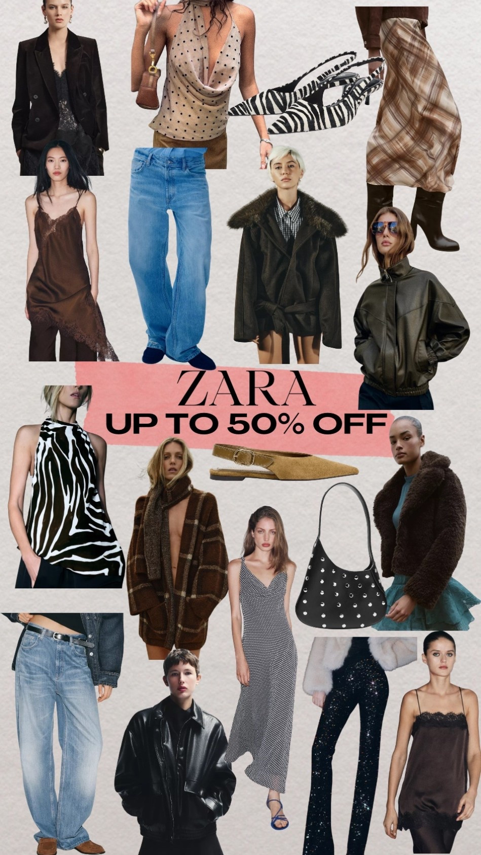 Zara up to 50% off 

#LTKHoliday #LTKootd #LTKGiftGuide