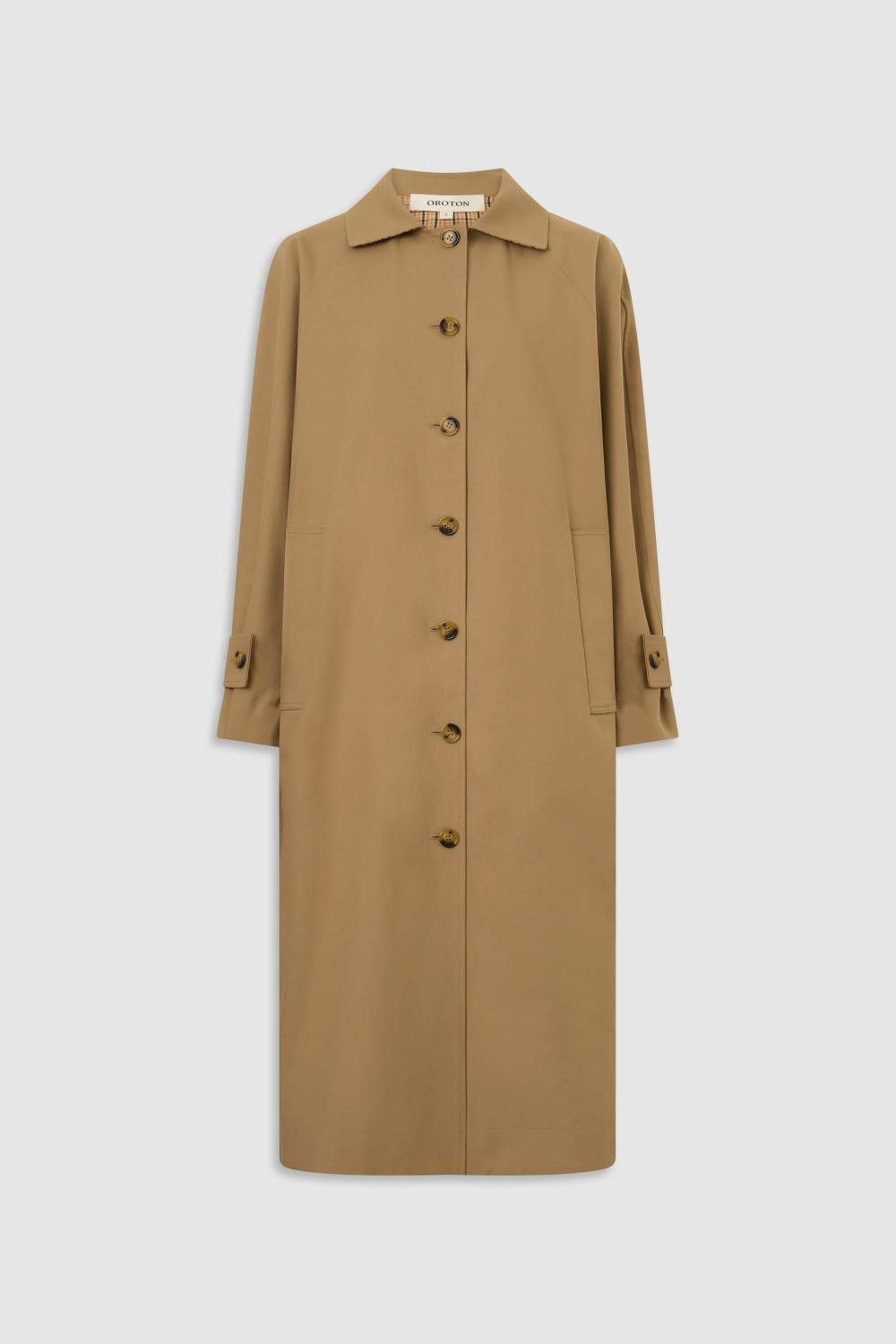 Reversible Check Mac Camel | Oroton