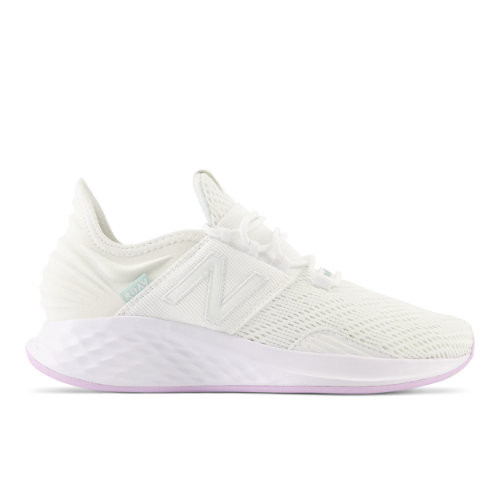 New Balance Women's Fresh Foam Roav White/Grey/Purple - White/Grey/Purple | Joe's New Balance Outlet