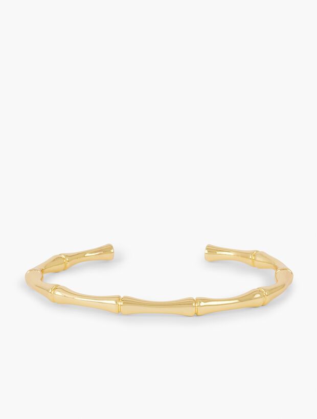 Bamboo Texture Cuff Bracelet | Talbots