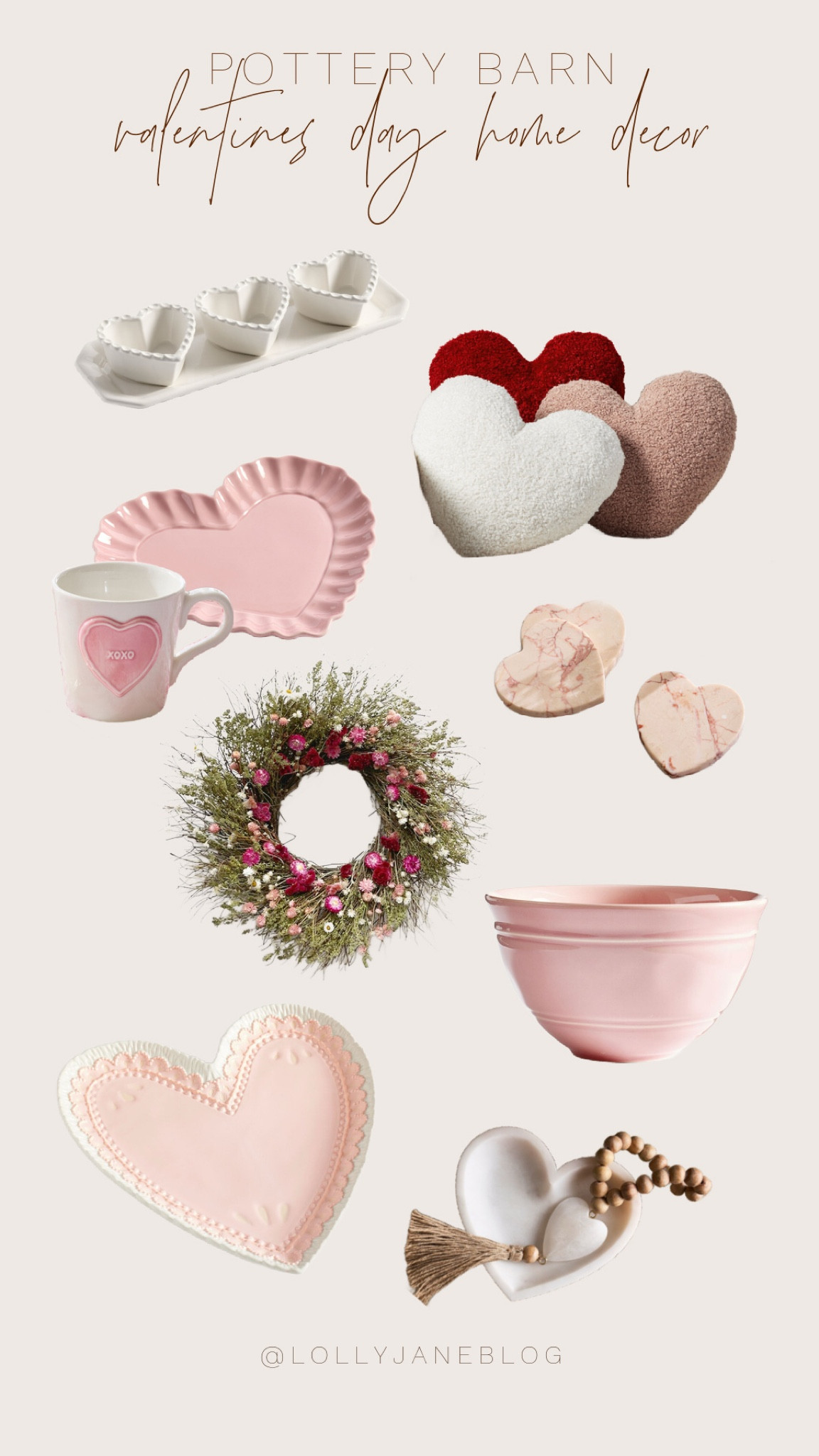 valentines day home decor from pottery barn! 💕

Home decor from pottery barn is always so cute, but this specific set of home decor pieces are absolutely stunnning! All the ceramic hearts, all the pink decor, and all the yummy home decor! Pottery barn for the win this valentines season! 🫶🏻💕

#LTKHome #LTKGiftGuide #LTKSeasonal